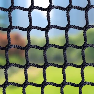 Safety Rope Net Kids Pet Stairs Balcony Railings Protection Rope Netting Playground Safety Net Sports Netting Baseball Backstop Nets Black