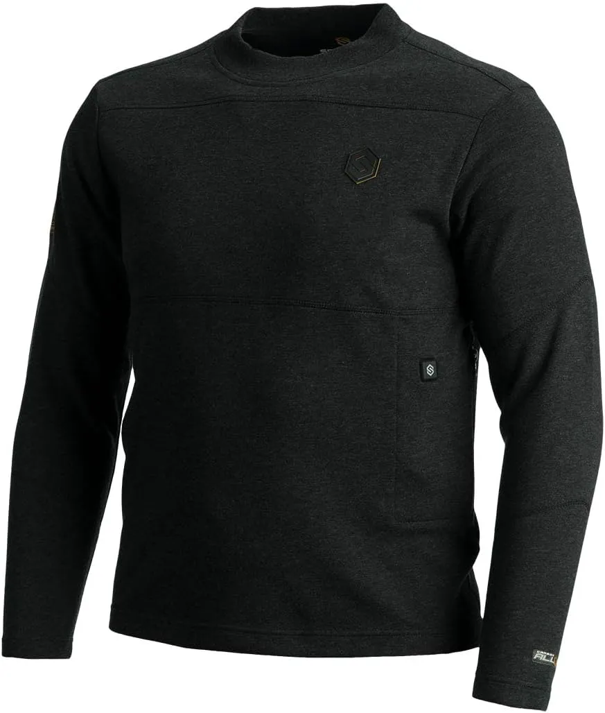 ScentLok Bowhunter Elite Trek Electric Heated Merino Wool Base Layer Thermal Shirt for Men