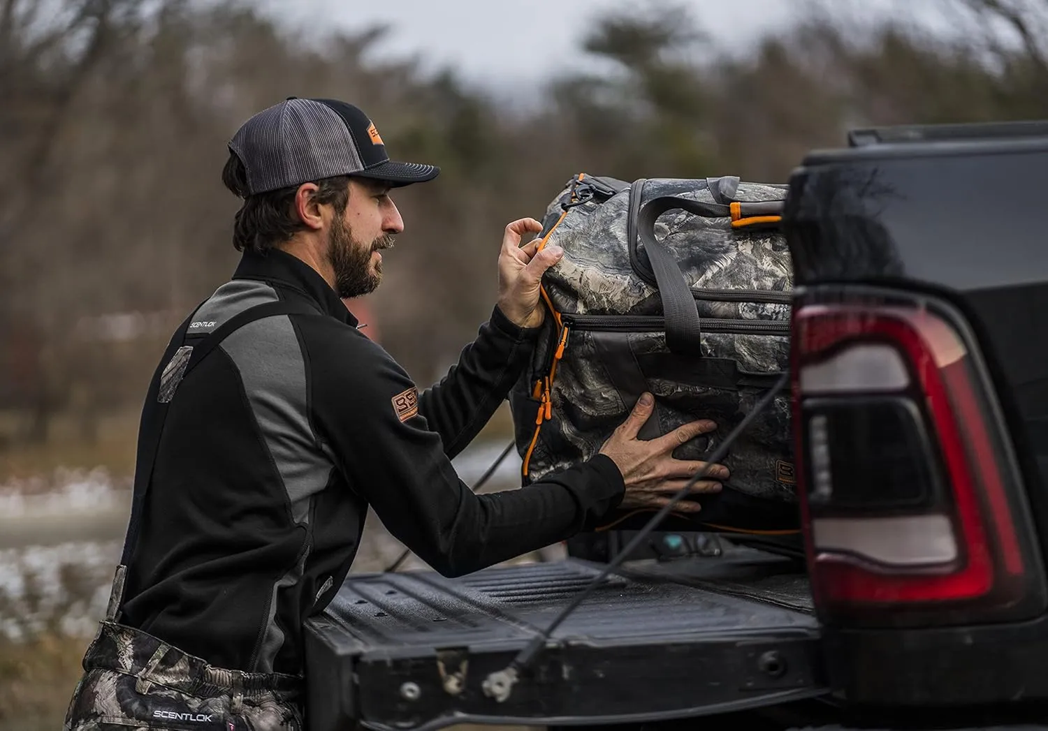 ScentLok Bowhunter Elite:1 Trek Merino Wool Base Layer Thermal Shirt for Men