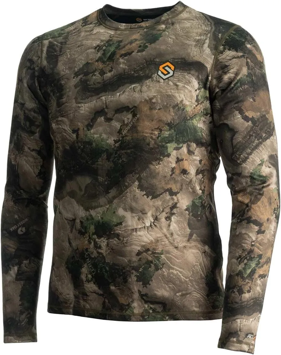 ScentLok ClimaFleece BaseSlayers Midweight Base-Layer Shirt, Hunting Clothes for Men and Women