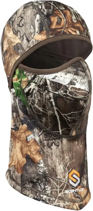 ScentLok Lightweight Headcover, Camo Balaclava Face Mask for Hunting, Camping, and Outdoor Use, One Size