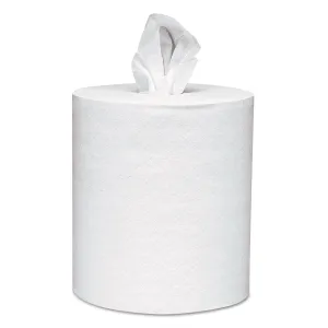 Scott Professional Essential Center-Pull Roll Paper Towels, Bulk (01010), White, Perforated (4 Rolls of 500 Sheets, 2,000 Sheet Total)