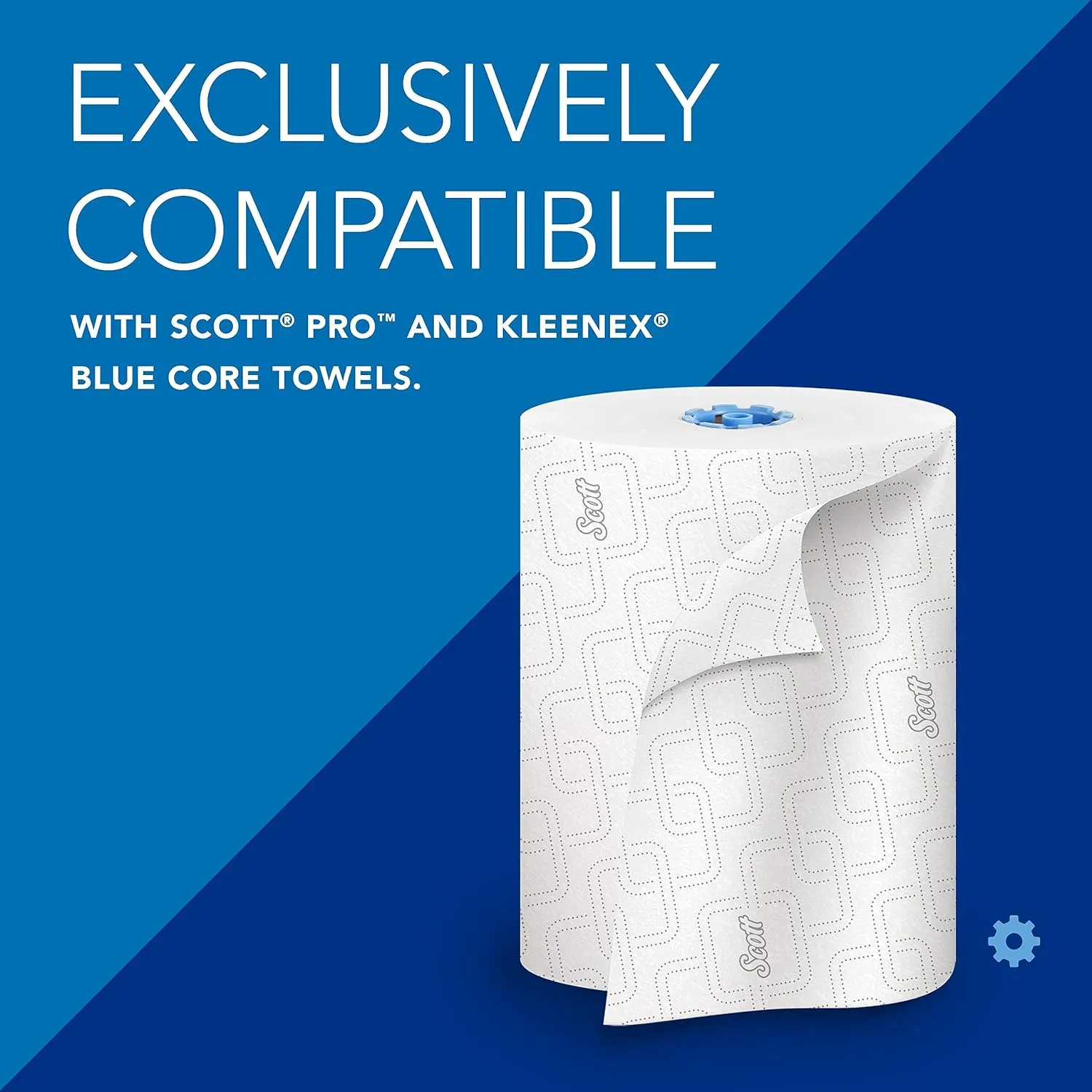 Scott Professional Pro Automatic Hard Roll Towel Dispenser Module Only (34361), for ScottProfessional Blue Core Towels (Qty 1)