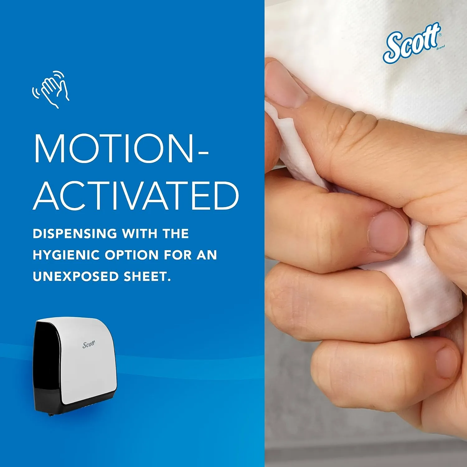 Scott Professional Pro Automatic Hard Roll Towel Dispenser Module Only (34361), for ScottProfessional Blue Core Towels (Qty 1)