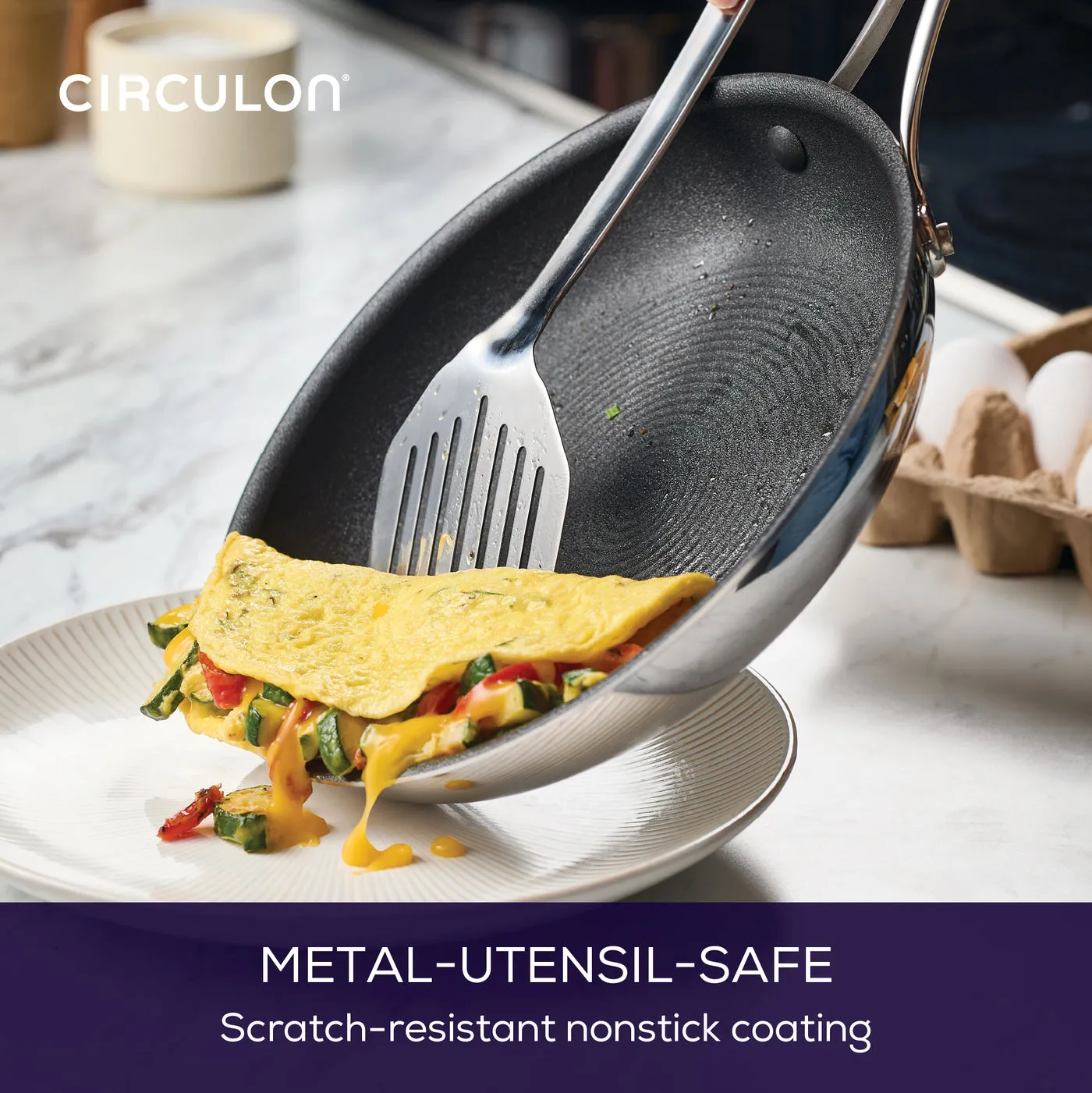 ScratchDefense 7 Piece Cookware Set
