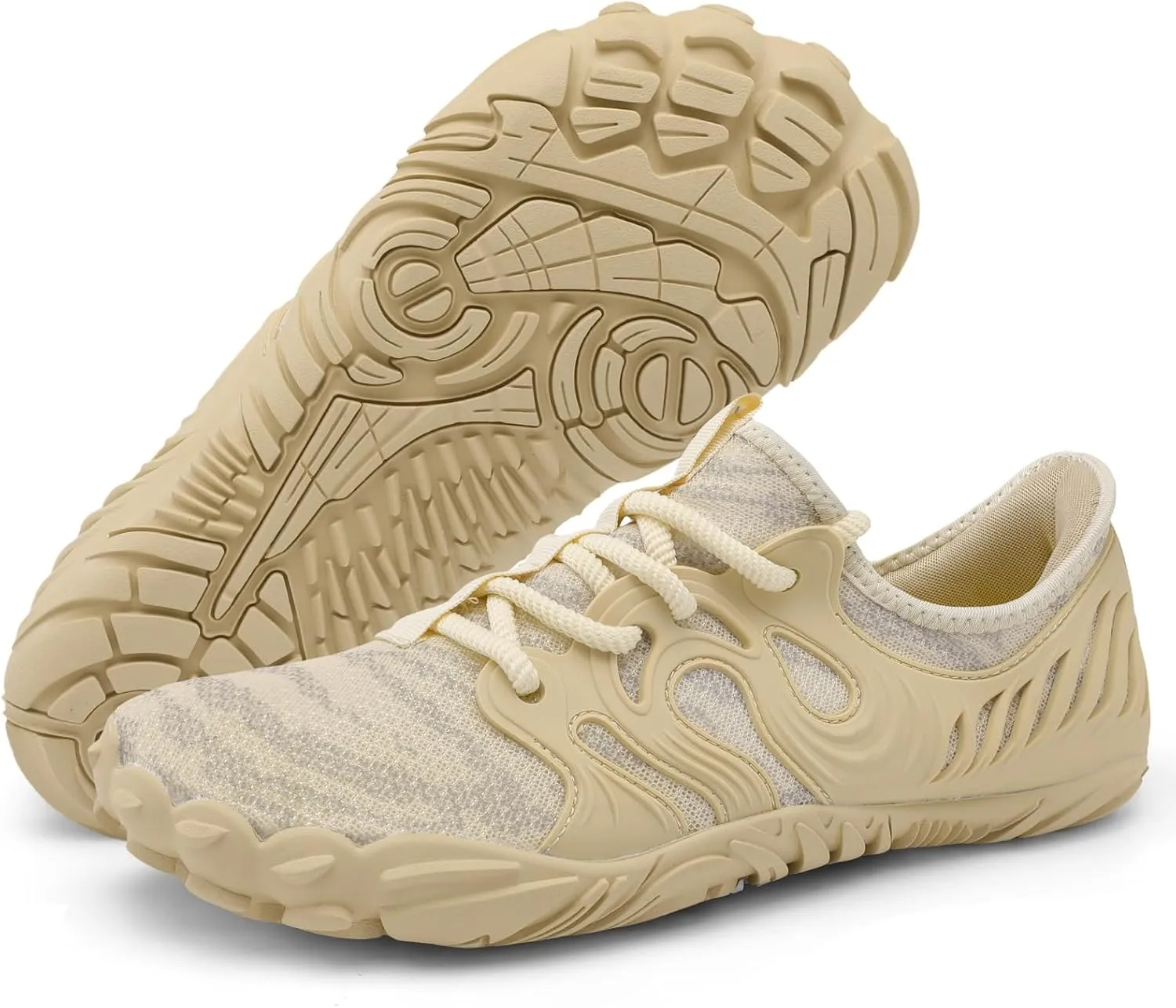 Scurtain Unisex Mens Womens Athletic Hiking Water Shoes Barefoot Aqua Shoes for Beach Swimming Hiking Boating Sailing