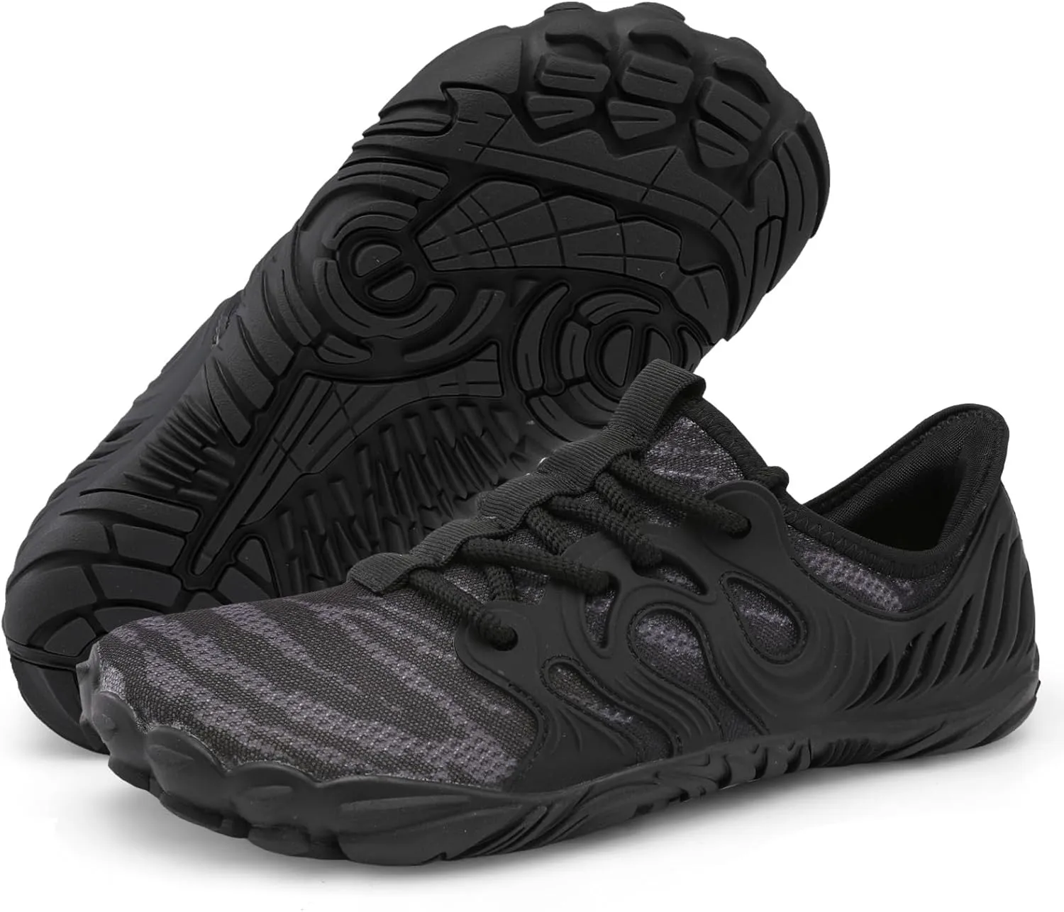Scurtain Unisex Mens Womens Athletic Hiking Water Shoes Barefoot Aqua Shoes for Beach Swimming Hiking Boating Sailing
