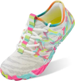 Scurtain Unisex Mens Womens Athletic Hiking Water Shoes Barefoot Aqua Shoes for Beach Swimming Hiking Boating Sailing