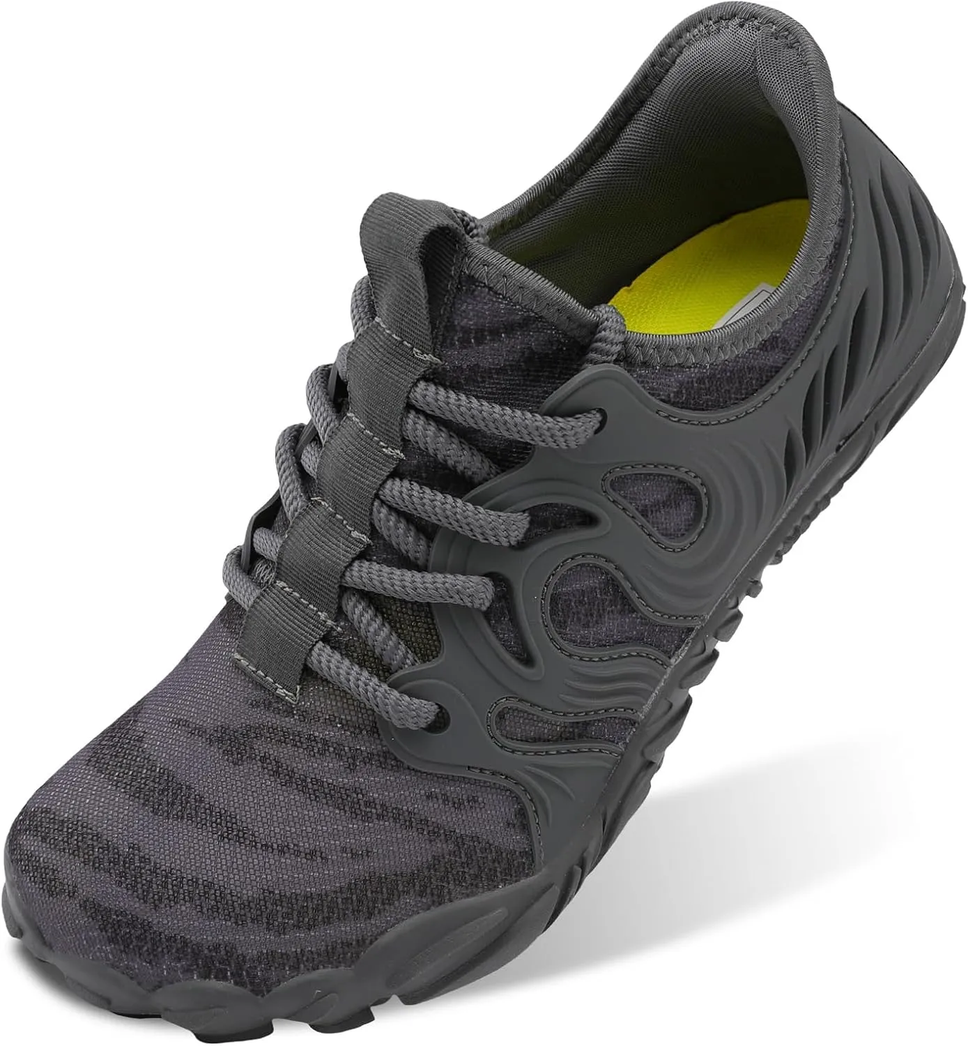 Scurtain Unisex Mens Womens Athletic Hiking Water Shoes Barefoot Aqua Shoes for Beach Swimming Hiking Boating Sailing