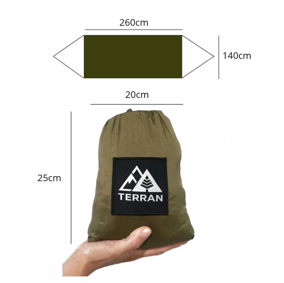 Seamless integration Hammock Quick turnaround Terran Camping Set