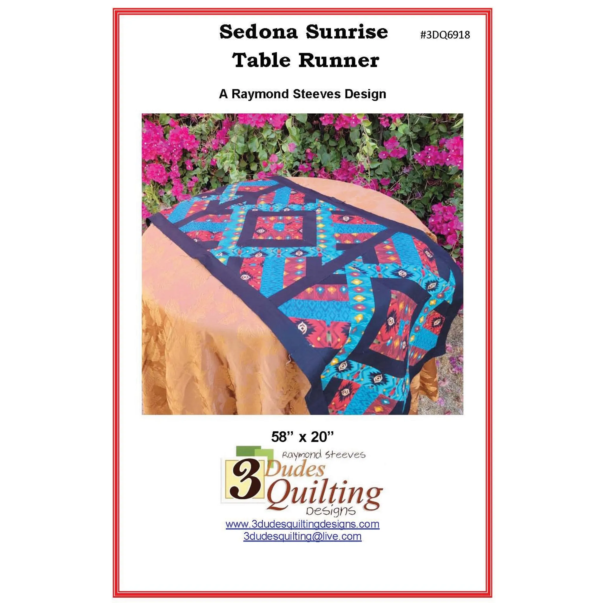Sedona Sunrise Table Runner 3DQ-6918w - Wholesale Product