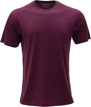 SHEEP RUN Men's Merino Wool Lightweight Hiking Running Workout Breathable Base Layer T Shirt