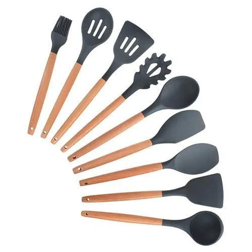 Silicon Kitchen Utensil Set (12PCS)