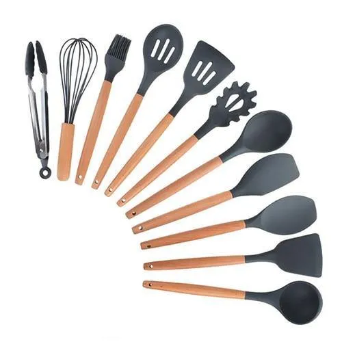 Silicon Kitchen Utensil Set (12PCS)
