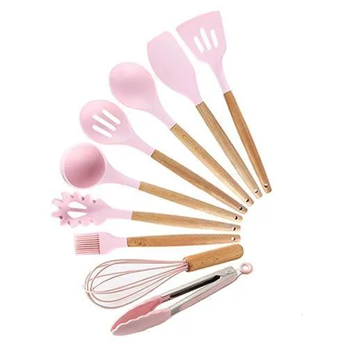 Silicon Kitchen Utensil Set (12PCS)