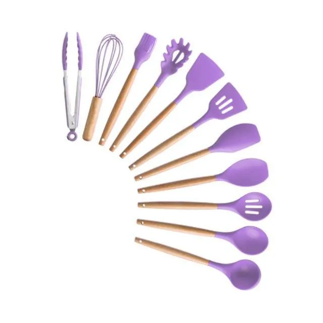Silicon Kitchen Utensil Set (12PCS)