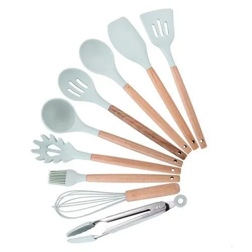 Silicon Kitchen Utensil Set (12PCS)