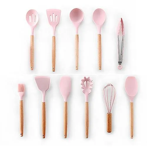 Silicon Kitchen Utensil Set (12PCS)