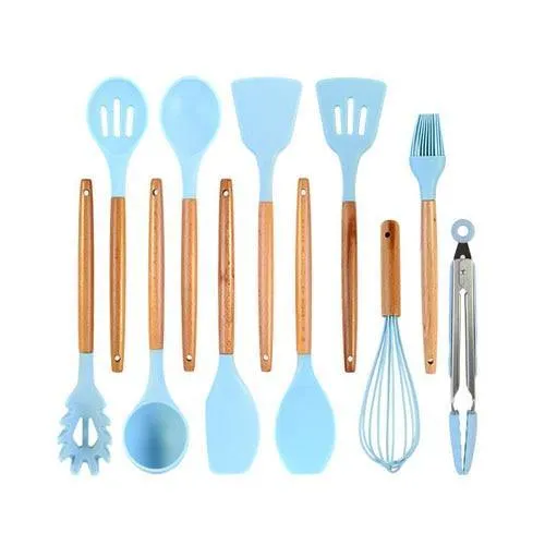Silicon Kitchen Utensil Set (12PCS)
