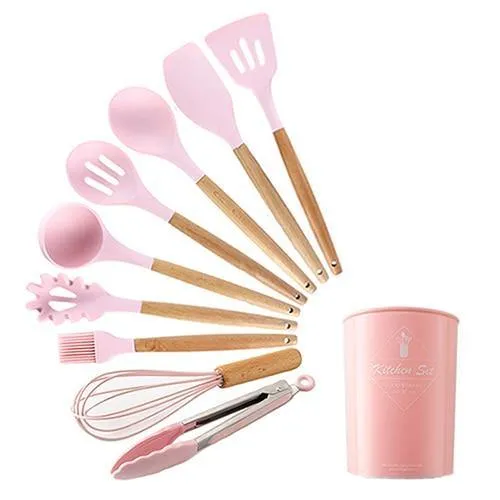 Silicon Kitchen Utensil Set (12PCS)
