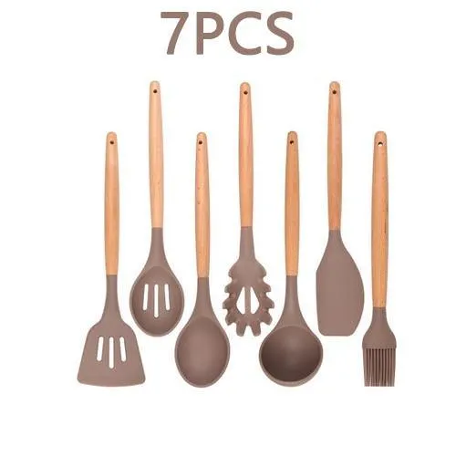 Silicon Kitchen Utensil Set (12PCS)