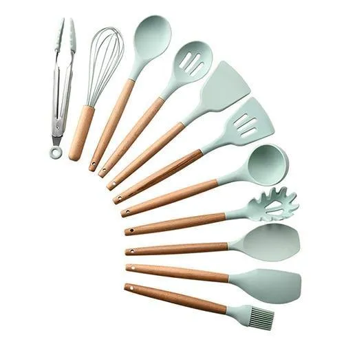 Silicon Kitchen Utensil Set (12PCS)