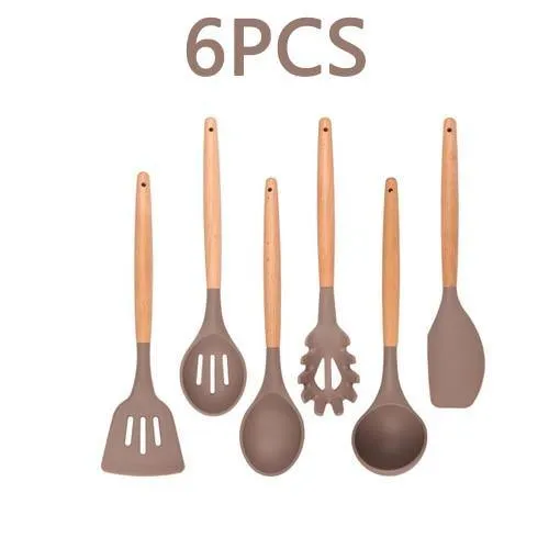 Silicon Kitchen Utensil Set (12PCS)