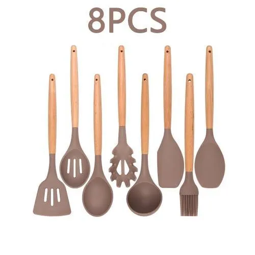 Silicon Kitchen Utensil Set (12PCS)