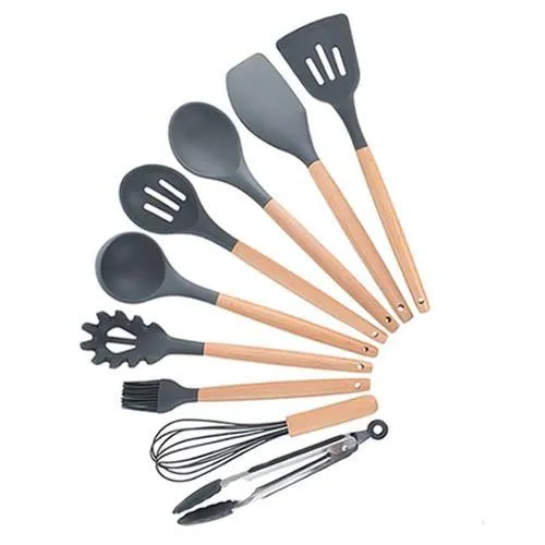 Silicon Kitchen Utensil Set (12PCS)