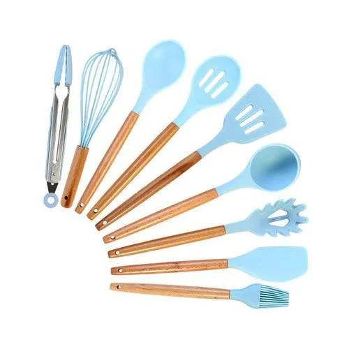 Silicon Kitchen Utensil Set (12PCS)