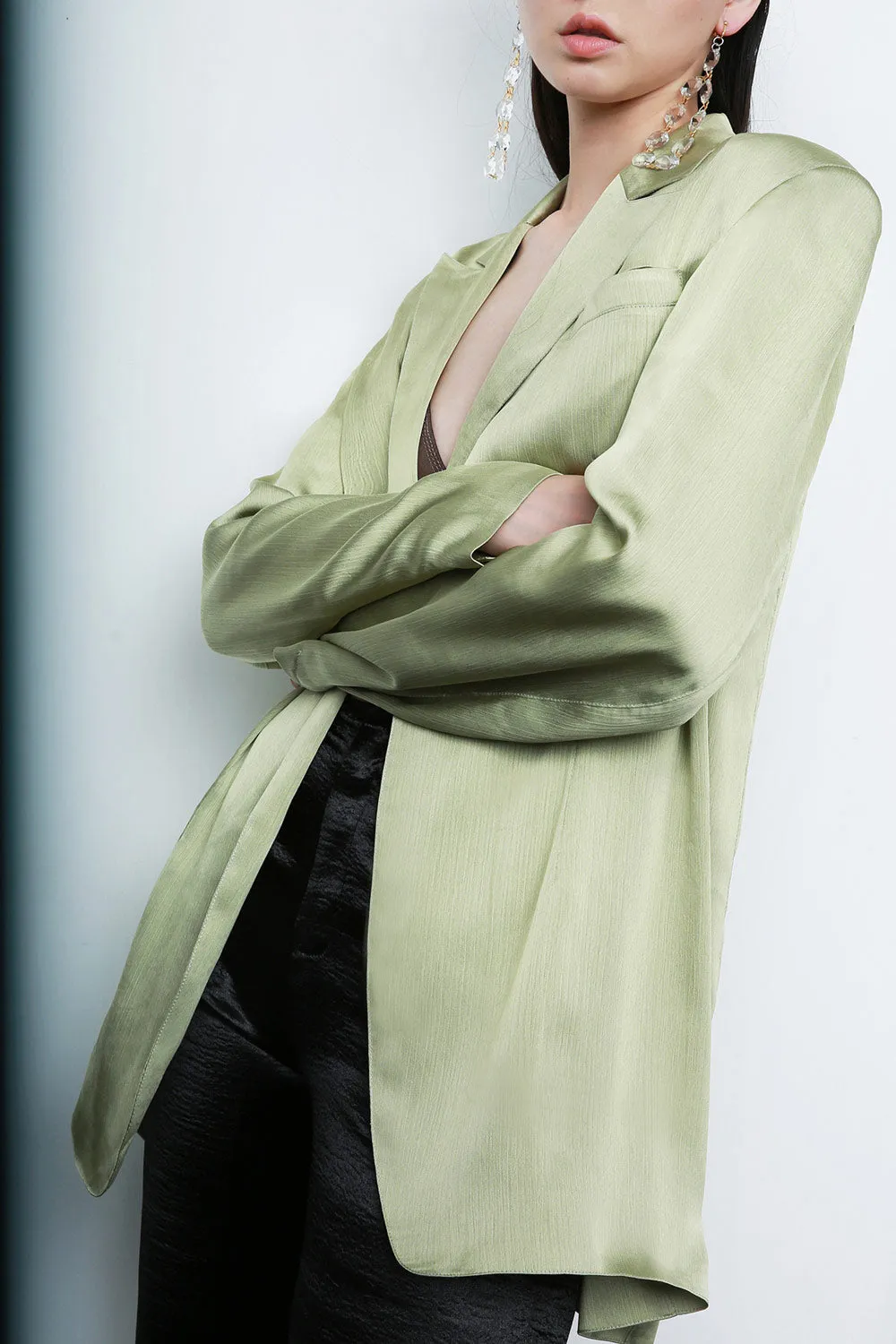 Silky Lightweight Blazer