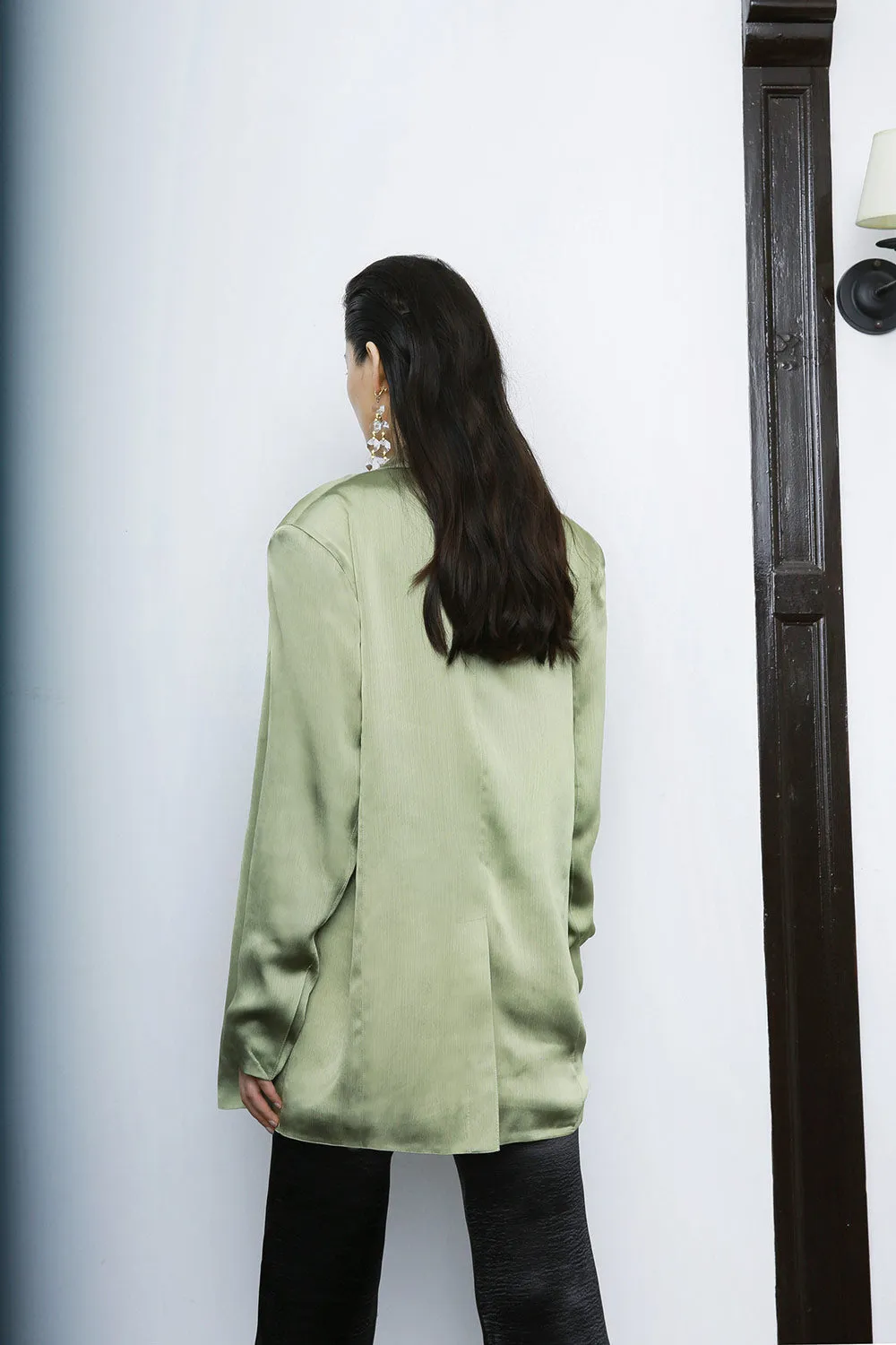 Silky Lightweight Blazer