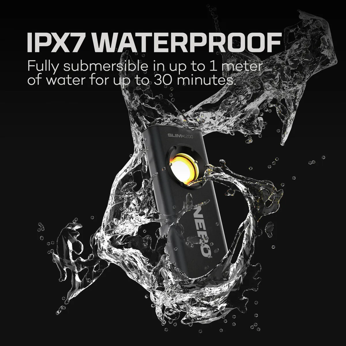 SLIM  1200 - Rechargeable Pocket Light