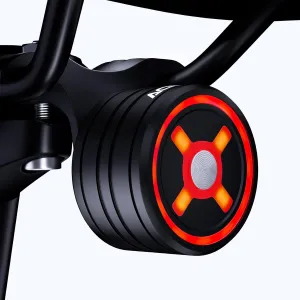 Smart Bike Tail Light,Brake Sensing,Auto On/Off Bicycle Rear Lights for Night Ride,Ultra Bright LED Back Lights,Memory Gear Function,IPX6 Waterproof,Cycling Safety Taillight