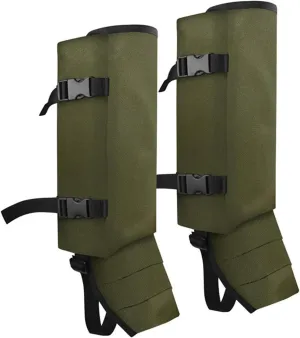 Snow Leg Gaiters Water Boot Gaiters for Men Women Hiking Skiing Oxford Fabric Rain Shoe Gaiters