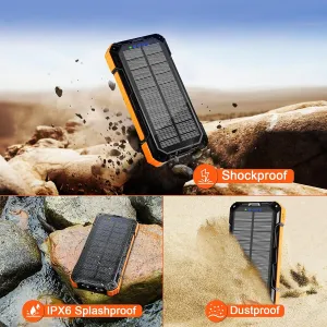 Solar Charger Power Bank - 49800mAh Solar Phone Charger (NEW)