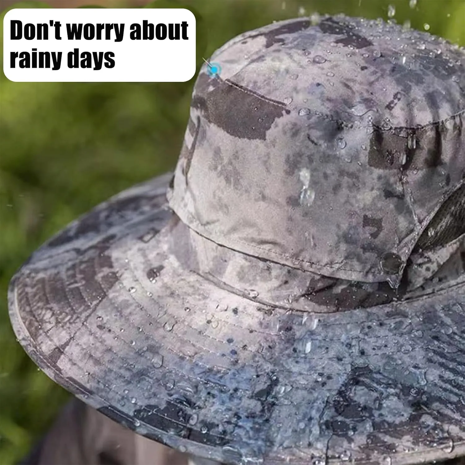 Solar Fan Hat, Wide Brim Solar Fan Outdoor Fishing Hat,Mens Sun Hat with 2 Solar Fan Fishing Hats Upf50 