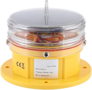 Solar Power Sidelight IP68 watertight LED Ship Marine Dock Barge Safety Beacon Flashing Light 360¡ã Lighting Sidelight Beacon Light Boat Flashing light , Solar Beacon Light , Solar Beacon Light , Sol