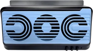 Solar Powered Fan,USB Powered Small Fan Car Mounted Solar Fan,Heat Dissipation and Deodorization Mini Exhaust Fan,Promote Air Circulation,Portable Travel Fan for Driver (Black)