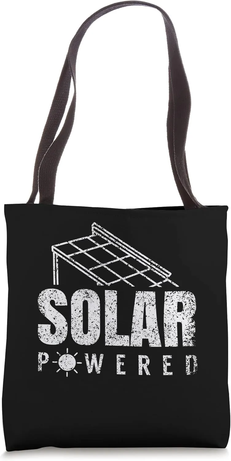 Solar-powered solar power solar energy Tote Bag