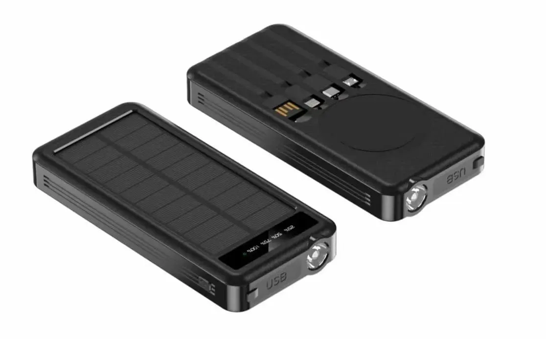 Solar Wireless Powerbank - 10,000 mAh