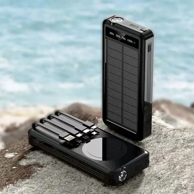 Solar Wireless Powerbank - 10,000 mAh