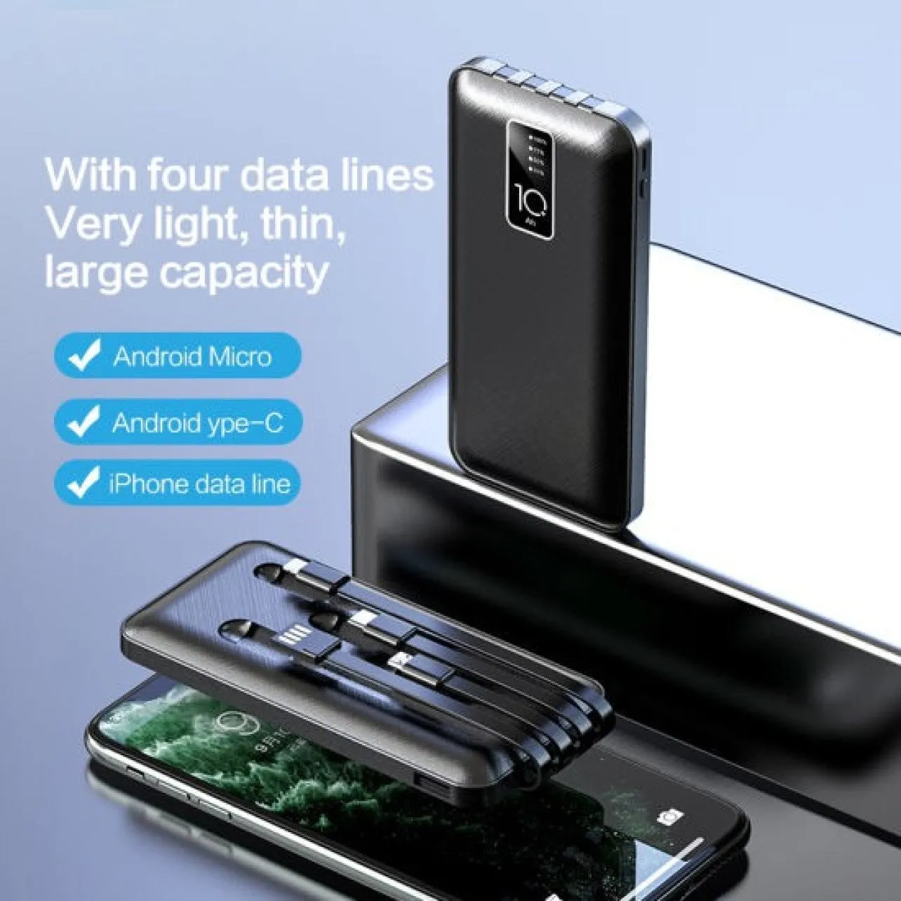 Solar Wireless Powerbank