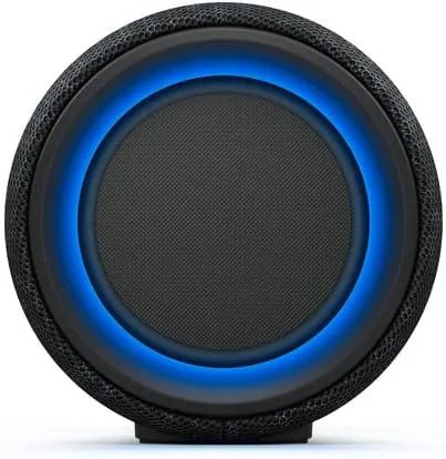 Sony SRS-XG300 X-Series Wireless Portable-Bluetooth Party-Speaker IP67 Waterproof and Dustproof with 25 Hour-Battery and Retractable Handle, Black- New