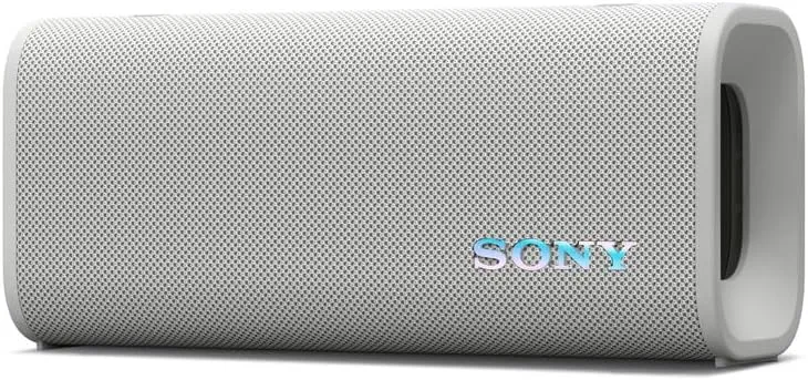 Sony ULT Field 3 Wireless Portable Bluetooth Speaker, IP67 Waterproof, Dustproof, Rustproof, and Shockproof with Enhanced Bass, 24 Hour Battery and Shoulder Strap (SRSULT30W), Off White