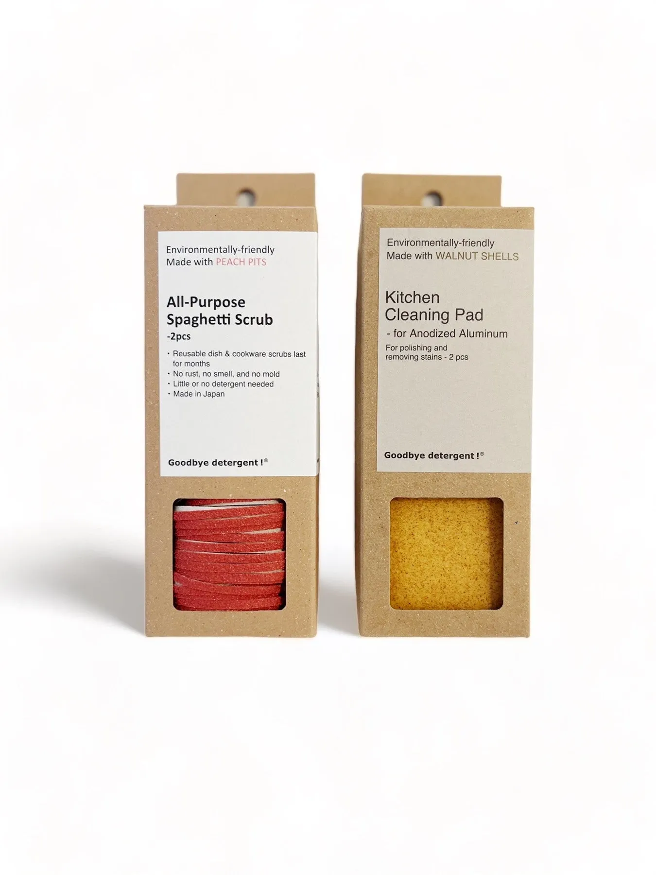 Spaghetti Scrub and Anodized Aluminum Set, 4 pcs