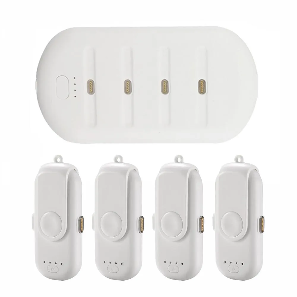 Special Portable Power Bank Charging Station With 4 Charging Packs For Any Smartphone