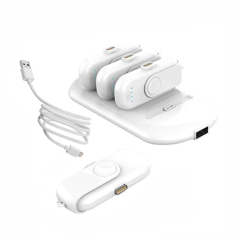 Special Portable Power Bank Charging Station With 4 Charging Packs For Any Smartphone