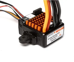 Spektrum Firma 40A Lite Brushed Smart ESC, 2S-3S: IC3, SPMXSE40