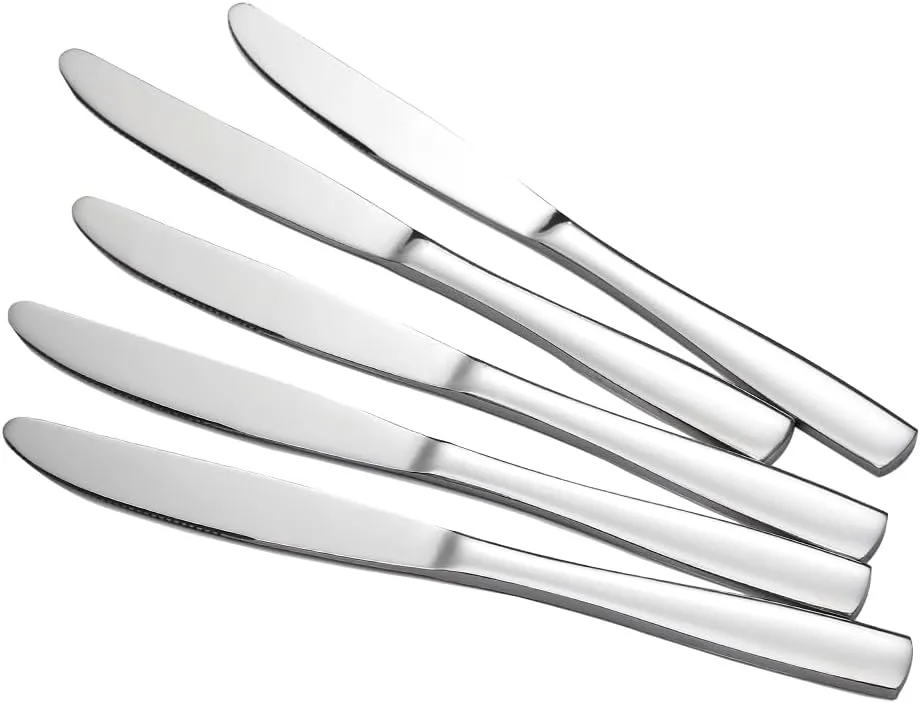 Stainless Steel Dinner Knives Set,12-Piece